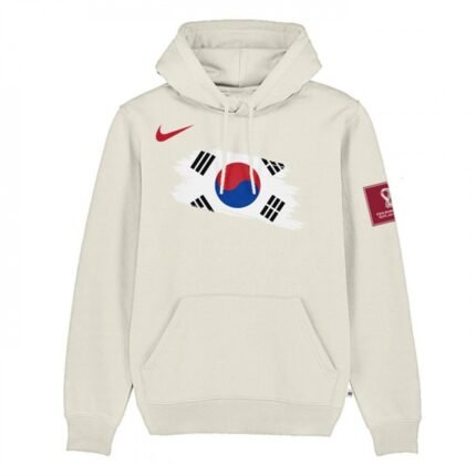 Men's Korea FIFA World Cup Soccer Hoodie White