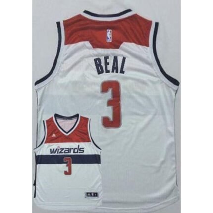 Wizards #3 Bradley Beal New White Home Stitched NBA Jersey
