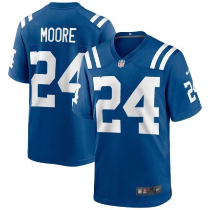 Lenny Moore Indianapolis Colts Nike Game Retired Jersey - Royal