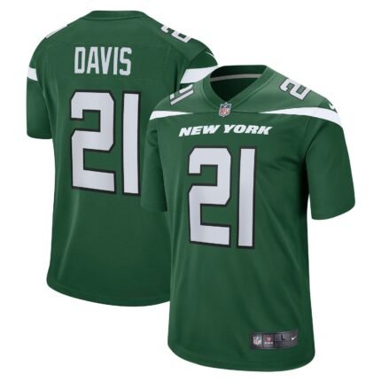 Ashtyn Davis New York Jets Nike Game Jersey - Gotham Green
