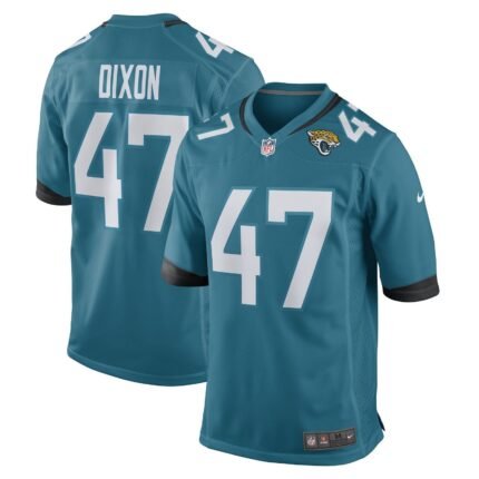De'Shaan Dixon Jacksonville Jaguars Nike Team Game Jersey - Teal