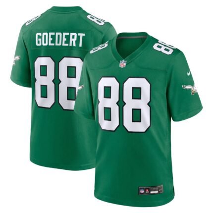 Dallas Goedert Philadelphia Eagles Nike Alternate Game Jersey - Kelly Green