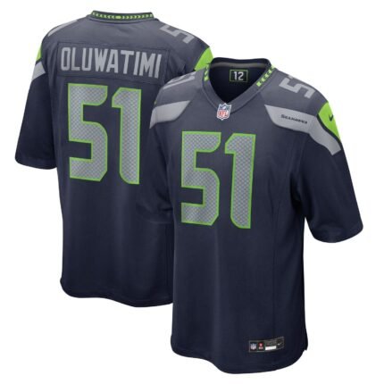 Olu Oluwatimi Seattle Seahawks Nike Game Jersey - College Navy