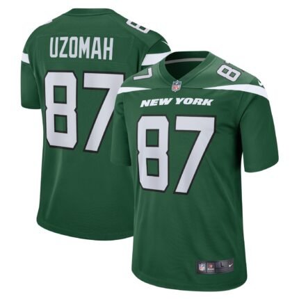C.J. Uzomah New York Jets Nike Game Jersey - Gotham Green