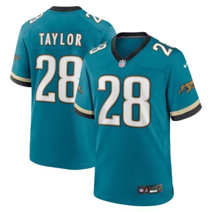 Fred Taylor Jacksonville Jaguars Nike Prowler Throwback Retired Game Jersey - Teal