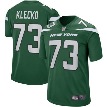 Joe Klecko New York Jets Nike Game Retired Jersey - Gotham Green