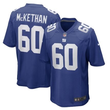 Marcus McKethan New York Giants Nike Game Jersey - Royal