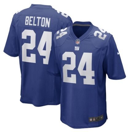 Dane Belton New York Giants Nike Game Jersey - Royal