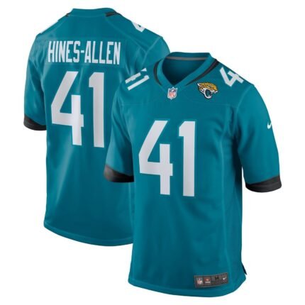 Josh Hines-Allen Jacksonville Jaguars Nike Game Jersey - Teal